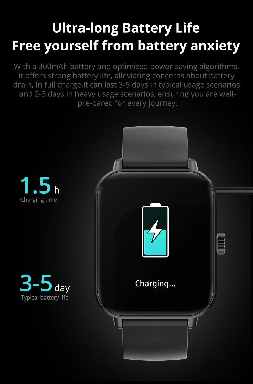 COLMI P81 Smartwatch with Health Monitor
