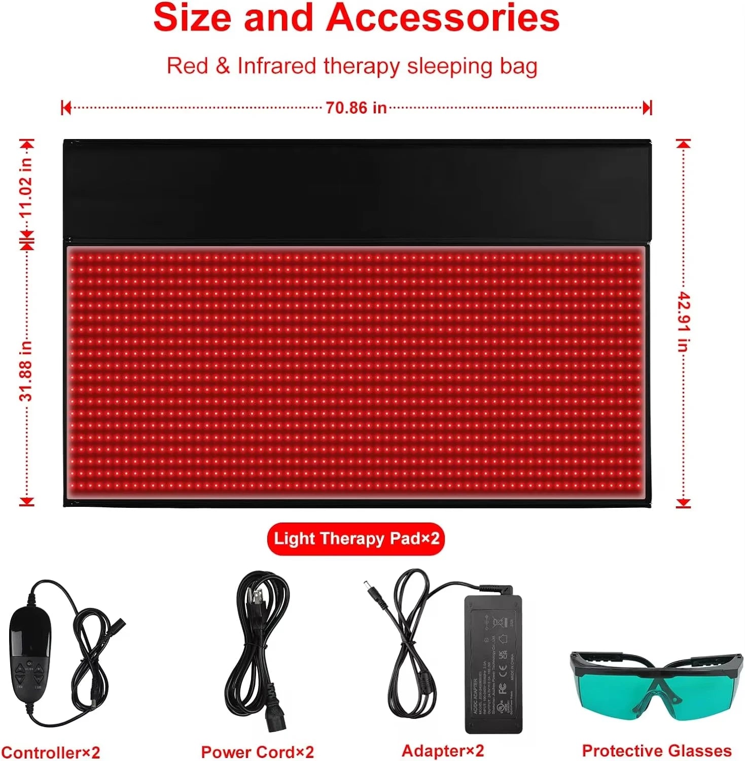 Red Light Therapy Pads for Full Body Relief