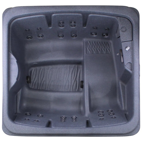 Origin 5-Person Lounger 30 Jet Plug and Play, 240V Hot Tub, Real Stainless Heater, Ozone, Waterfall and Upgraded Lighting