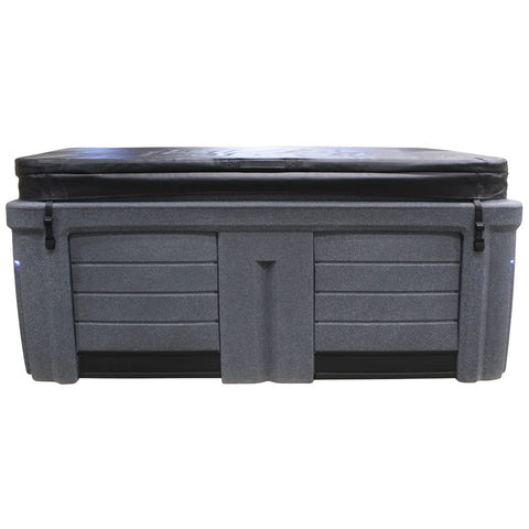 Origin 5-Person Lounger 30 Jet Plug and Play, 240V Hot Tub, Real Stainless Heater, Ozone, Waterfall and Upgraded Lighting