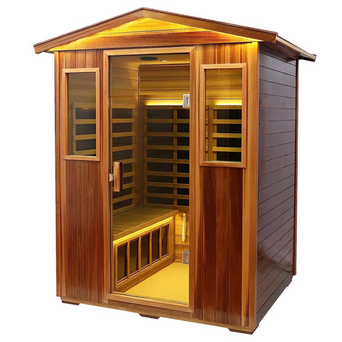 Four-Person Far-Infrared Outdoor Sauna-B