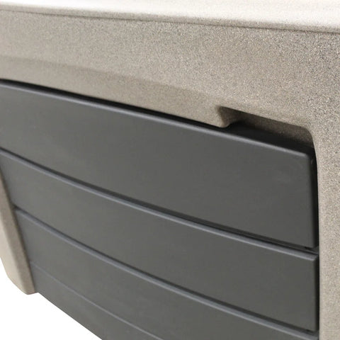 Arise 5-Person Open 45 Jet Plug and Play, 240V Hot Tub, Real Stainless Heater, Ozone, Waterfall and Upgraded Lighting