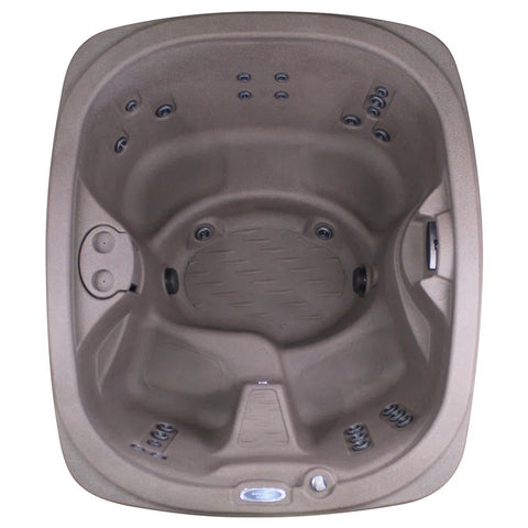 Arise 5-Person Open 45 Jet Plug and Play, 240V Hot Tub, Real Stainless Heater, Ozone, Waterfall and Upgraded Lighting
