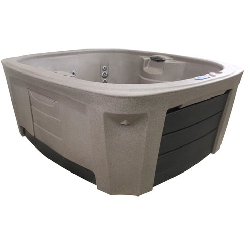 Arise 5-Person Open 45 Jet Plug and Play, 240V Hot Tub, Real Stainless Heater, Ozone, Waterfall and Upgraded Lighting