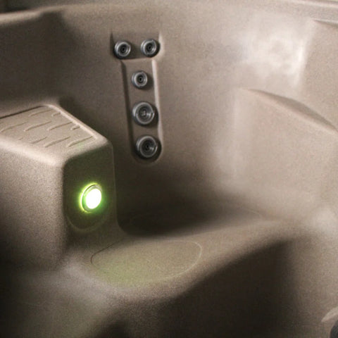 Arise 5-Person Open 45 Jet Plug and Play, 240V Hot Tub, Real Stainless Heater, Ozone, Waterfall and Upgraded Lighting