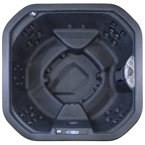 Spark 7-Person Open 35 Jet Plug and Play, 240V Hot Tub, Real Stainless Heater, Ozone, Waterfall and Upgraded Lighting