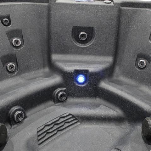 Spark 7-Person Open 35 Jet Plug and Play, 240V Hot Tub, Real Stainless Heater, Ozone, Waterfall and Upgraded Lighting