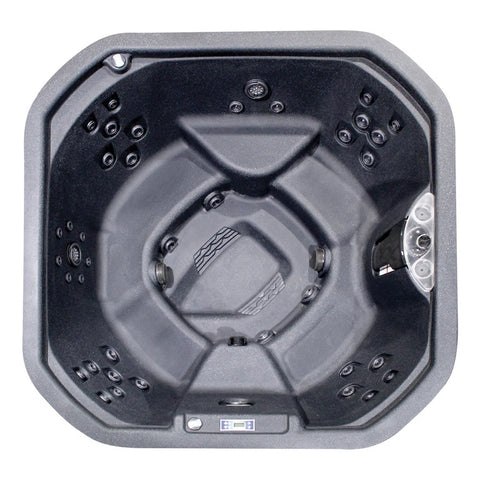 Prime 7-Person Open 99 Jet 240V Hot Tub, Real Stainless Heater, Ozone, Waterfall and Upgraded Lighting