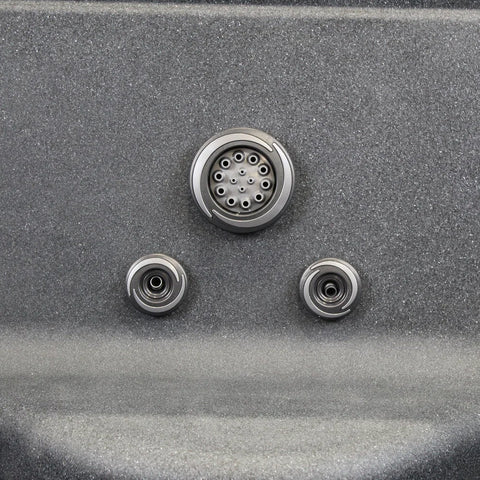 Prime 7-Person Open 99 Jet 240V Hot Tub, Real Stainless Heater, Ozone, Waterfall and Upgraded Lighting