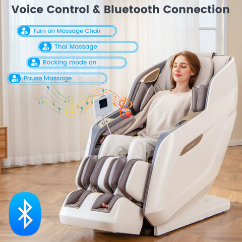 Therapy 36-2024 New 3D Model-SL Track Massage Chair with Airbags Waist and Calves Heating Foot Rollers