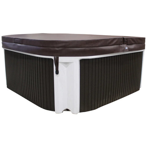 Ignite 7-Person Open 65 Jet 240V Hot Tub, Real Stainless Heater, Ozone, Waterfall and Upgraded Lighting