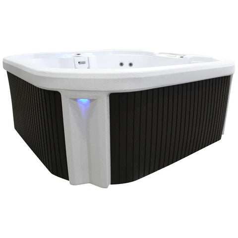 Ignite 7-Person Open 65 Jet 240V Hot Tub, Real Stainless Heater, Ozone, Waterfall and Upgraded Lighting