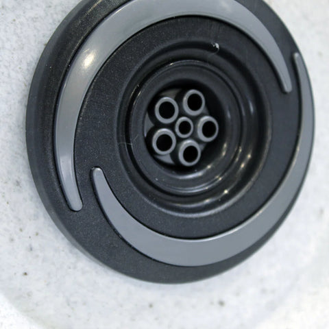 Ignite 7-Person Open 65 Jet 240V Hot Tub, Real Stainless Heater, Ozone, Waterfall and Upgraded Lighting